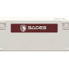 SADES Phantom Wolf 75 keyboard bordeaux red angled view