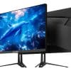 SADES RT-Dolphin gaming monitor black angled view
