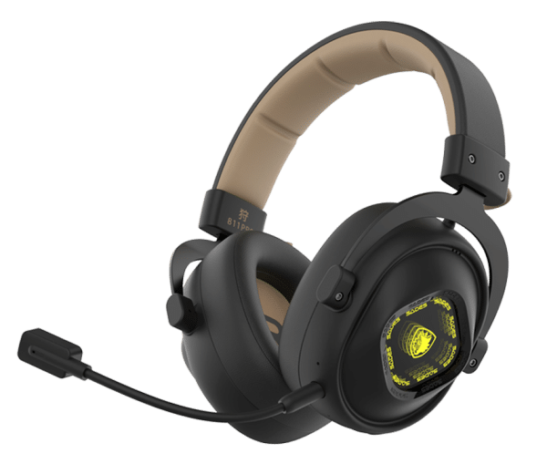 SADES SA-811PRO RGB Wireless Gaming Headset – Bluetooth + 2.4G - AX Store Kuwait - 2