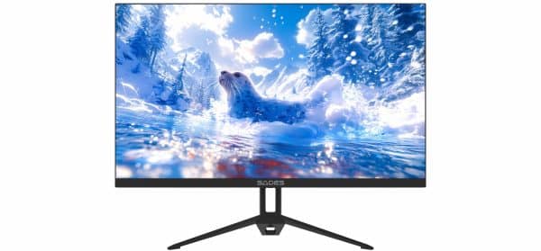 SADES SD-Seal V2 gaming monitor black rear accent lighting