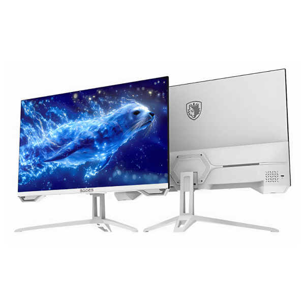 SADES SL-Sealion-24 PLUS 24 inch FHD 165Hz IPS gaming monitor white front view