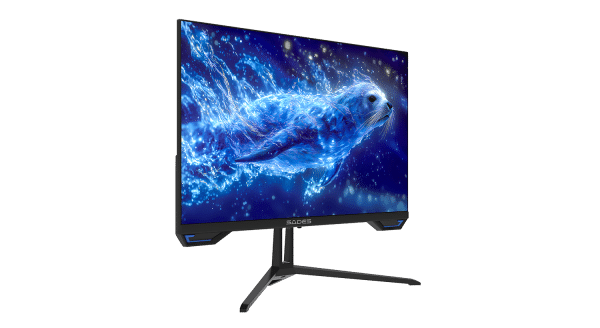 SADES SL-Sealion-24 PLUS gaming monitor black rear view