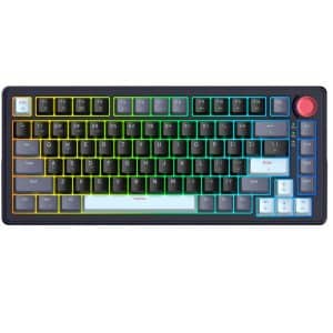 SADES Skyblade 82 wireless mechanical keyboard black with knob