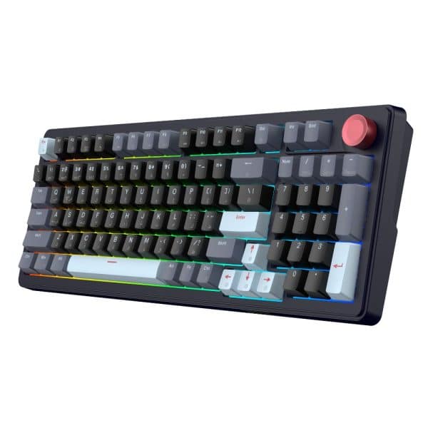 SADES Skyblade 97 keyboard angled view