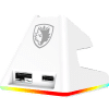 SADES Striker S2 white with RGB magnetic charging dock