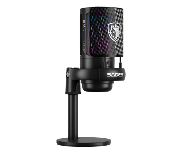 SADES Tyto ME6S RGB USB Microphone – Boom Arm Kit - AX Store Kuwait - 2
