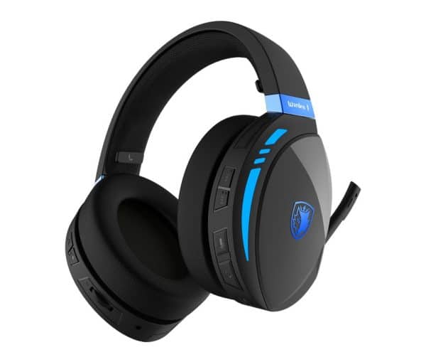SADES Warden I SA-201 Wireless Gaming Headset – 30h / AI Mic - AX Store Kuwait - 3