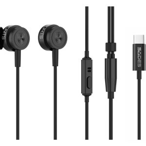 SADES Wings 10 Pro Lite USB-C Gaming Earphones – Black - AX Store Kuwait