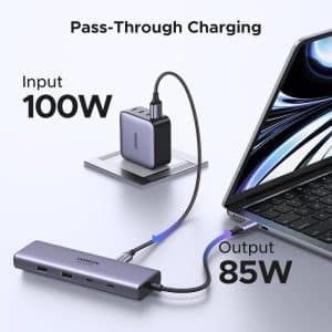 UGREEN Revodok CM498 15375 9-in-1 USB-C Hub – 4K 60Hz / Gigabit - AX Store Kuwait