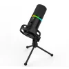 SADES Apex Owl SA-M02 RGB USB/XLR Dynamic Microphone – Black - AX Store Kuwait - 5