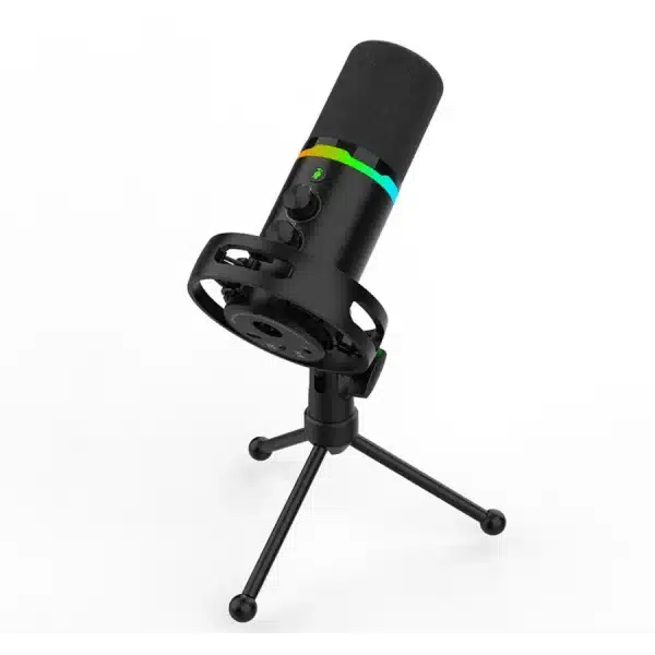 SADES Apex Owl SA-M02 RGB USB/XLR Dynamic Microphone – Black - AX Store Kuwait - 5