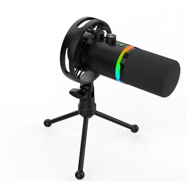 SADES Apex Owl SA-M02 RGB USB/XLR Dynamic Microphone – Black - AX Store Kuwait - 3