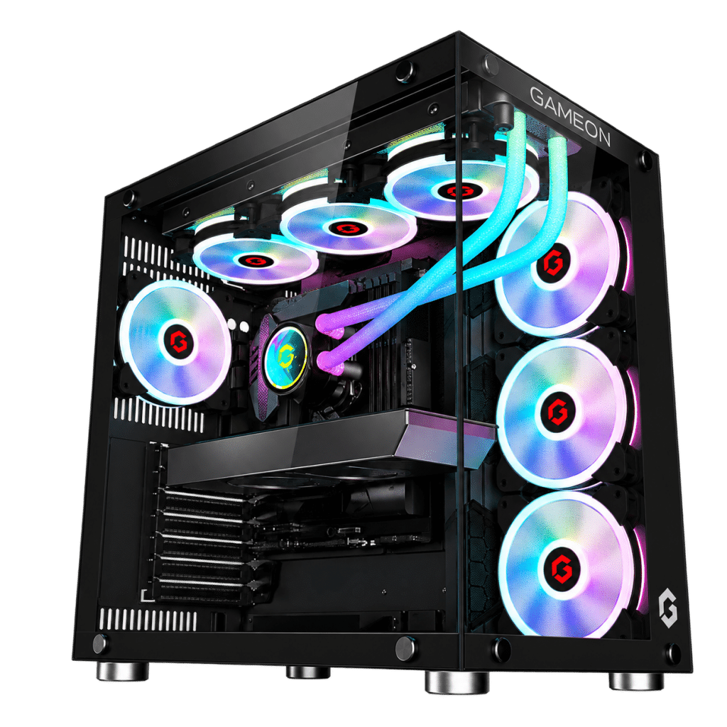 RX 9060 XT 16GB Gaming PC – Ryzen 7 9700X – Emperor Arctic II Black