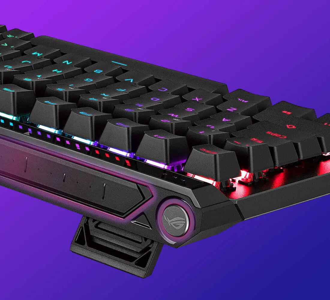 asus rog falchion ace 75 he black controls