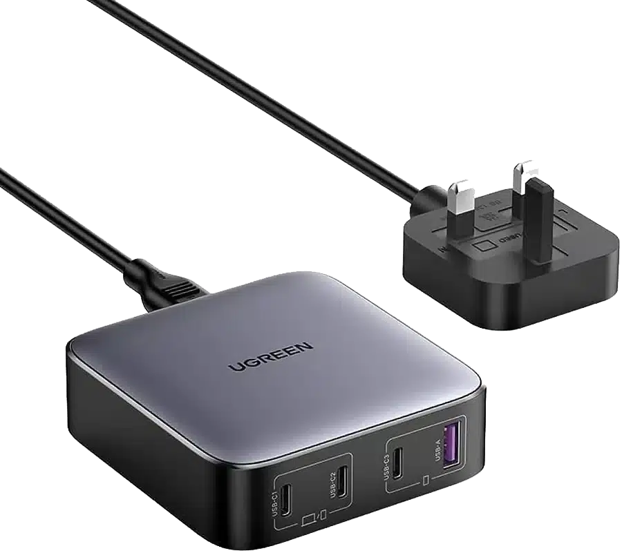 UGREEN Nexode 100W 4-Port Desktop Charger - UK Plug