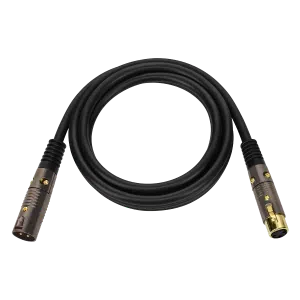 Monoprice Premier Series 3M XLR Male to Female 16AWG Cable - Gold Plated
