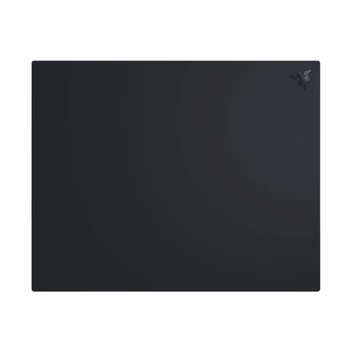 Razer Atlas Pro tempered-glass gaming mouse mat shown as a product view