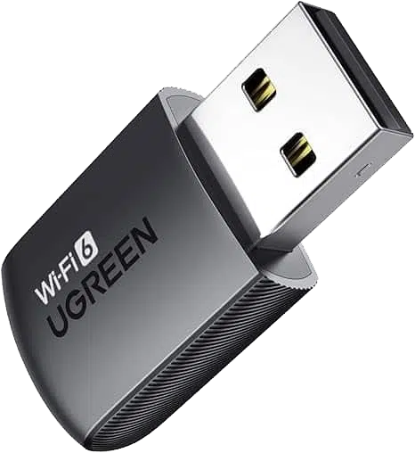 UGREEN AX900 USB WiFi 6 Adapter - Dual Band 5GHz/2.4GHz (CM762)