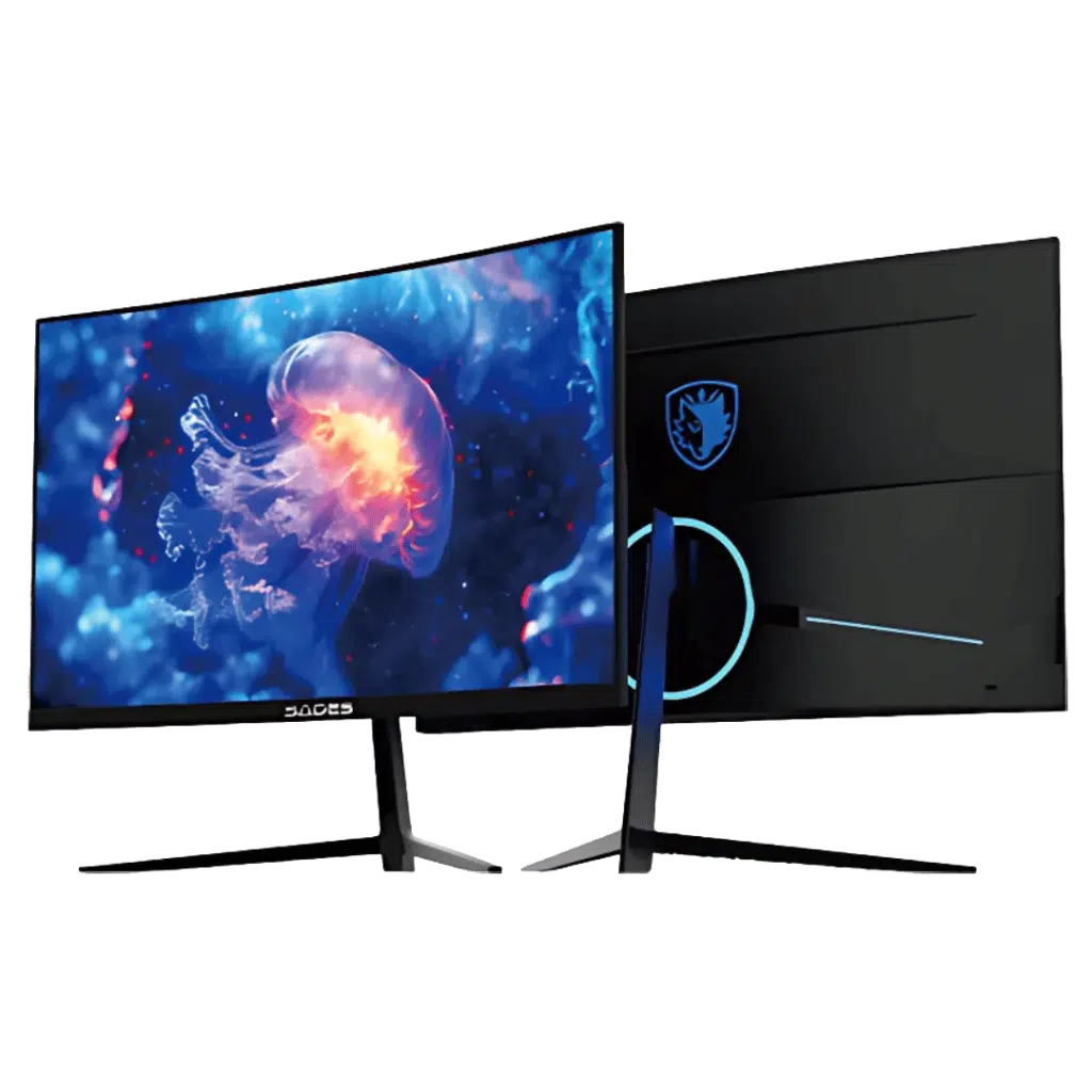 SADES NC-Pelagia 24" FHD Curved Gaming Monitor - 200Hz / 0.5ms / VA