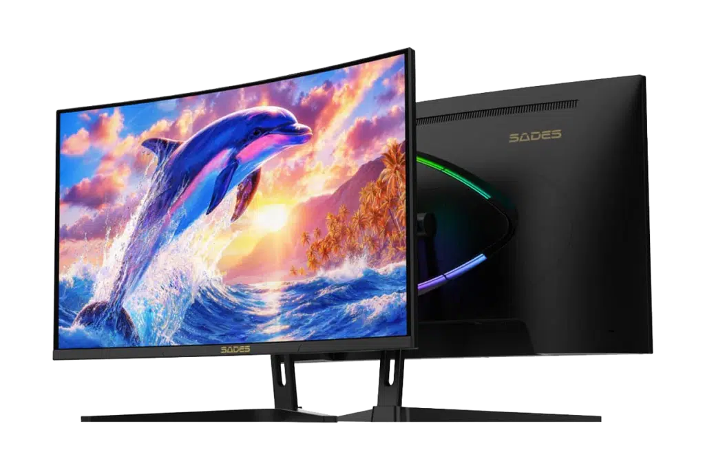 SADES FS-Dolphin-32 32" FHD Curved Gaming Monitor - 240Hz / 0.5ms / 1500R