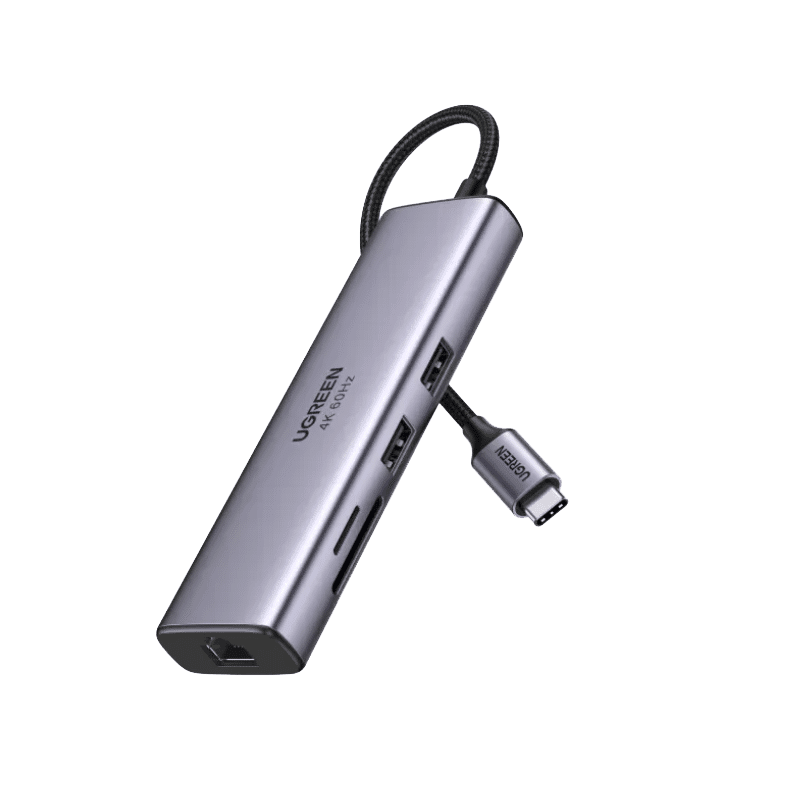 UGREEN CM512 90568 7-in-1 USB-C Hub - HDMI / Gigabit / SD & TF