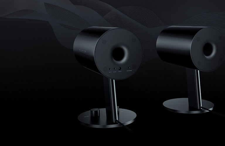 Razer Nommo Regular & Chroma Speakers Bass within reach