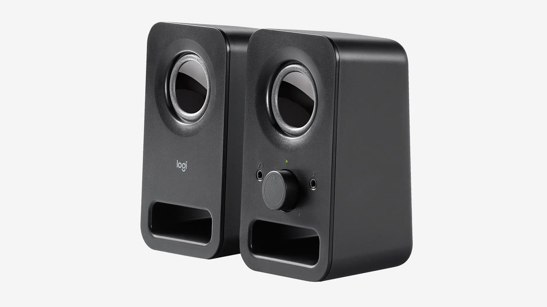 Logitech Z150 Stereo Speakers – Black Stereo sound for smaller spaces