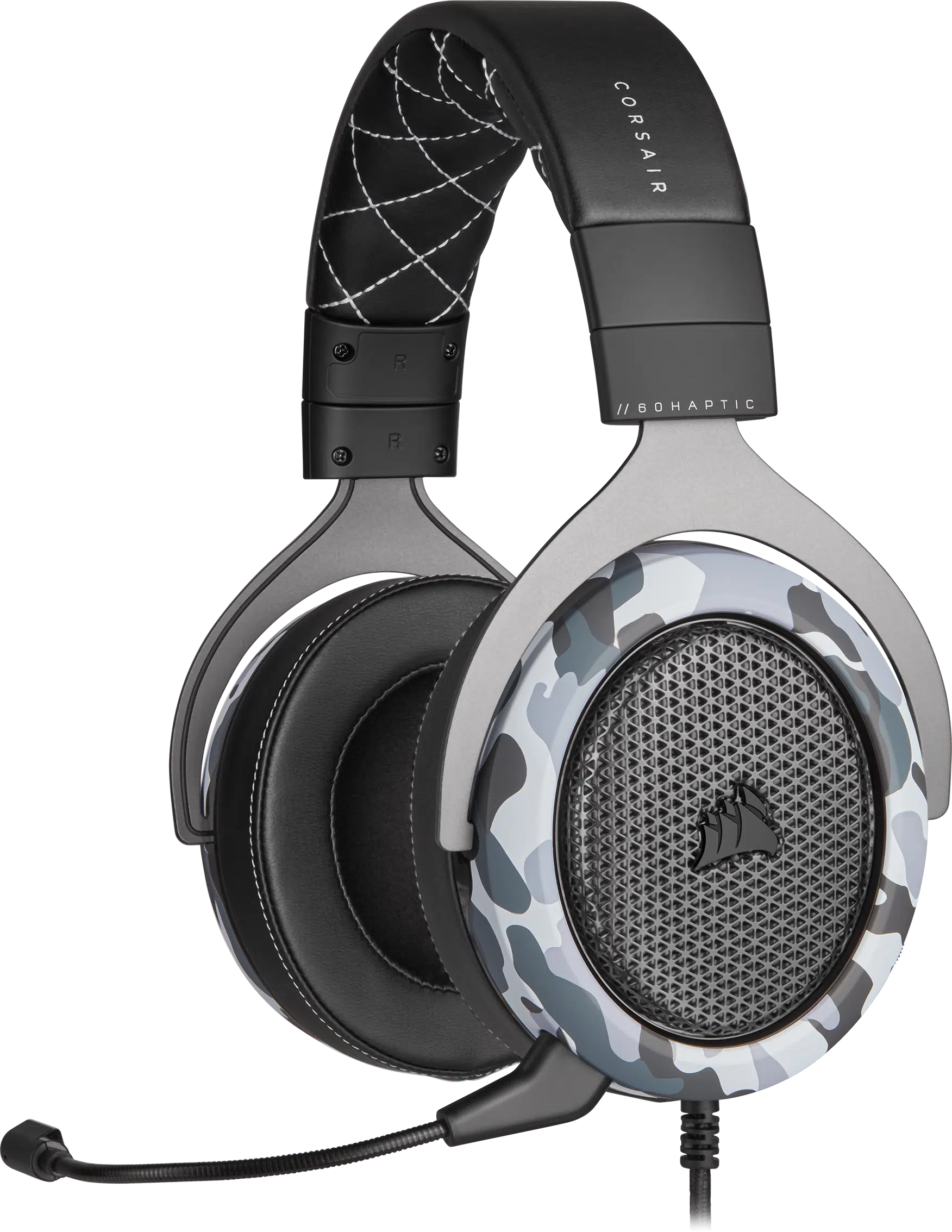 Corsair HS60 HAPTIC headset design