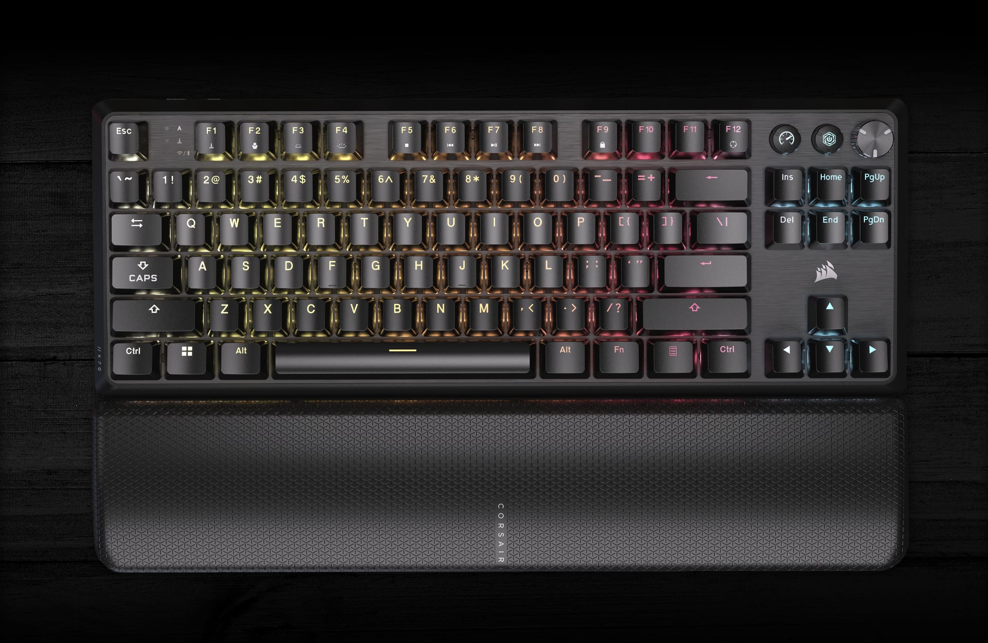 CORSAIR K70 CORE TKL WIRELESS wireless keyboard detail