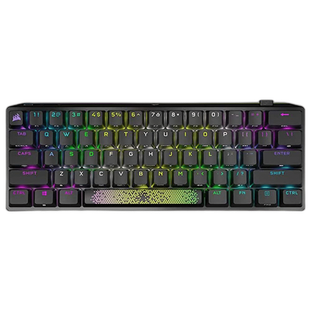 Corsair K70 PRO Mini Wireless 60% Keyboard, Black