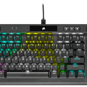 Corsair K70 RGB TKL Optical-Mechanical Keyboard, Black
