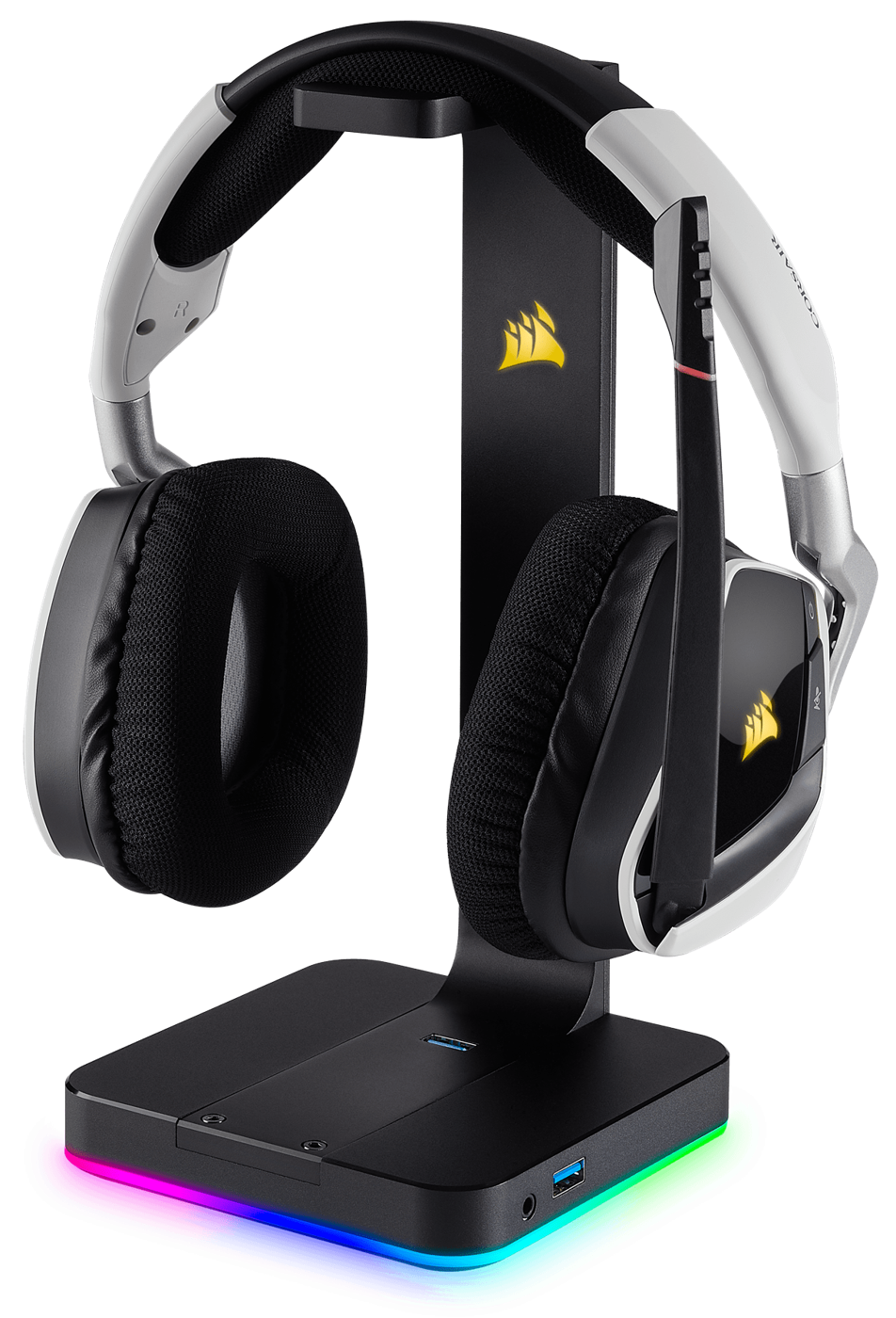 Corsair St100 Rgb Headset Stand headset display