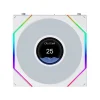 LIAN LI UNI FAN TL LCD FLEX Reverse Blade Wireless 120mm ARGB Fan – 1 Pack - AX Store Kuwait - 2