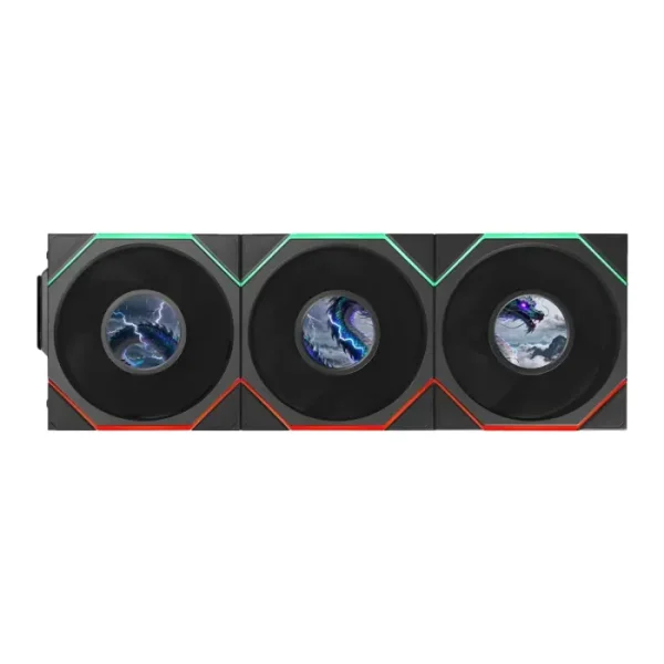 LIAN LI UNI FAN TL LCD FLEX Wireless 120mm ARGB Fans – 3 Pack - AX Store Kuwait - 5
