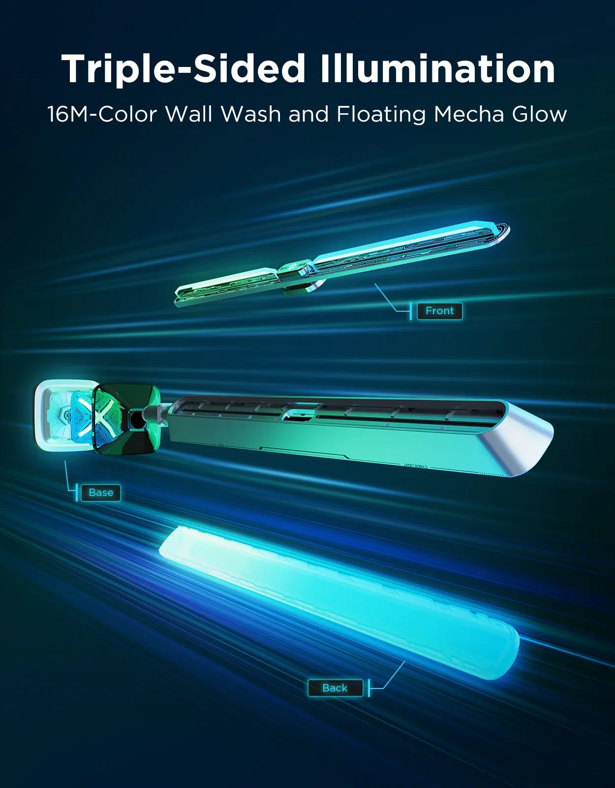 Govee gaming light bars Pro three sided lighting