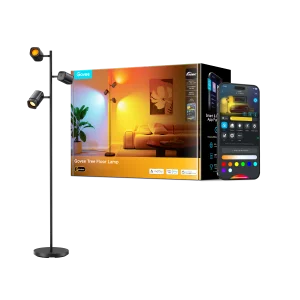 Govee Tree Floor Lamp H60B2, RGB Multi-Head Smart Lighting
