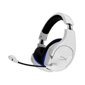 HyperX Cloud Stinger Core Wireless Headset, Noise-Cancelling Mic - White