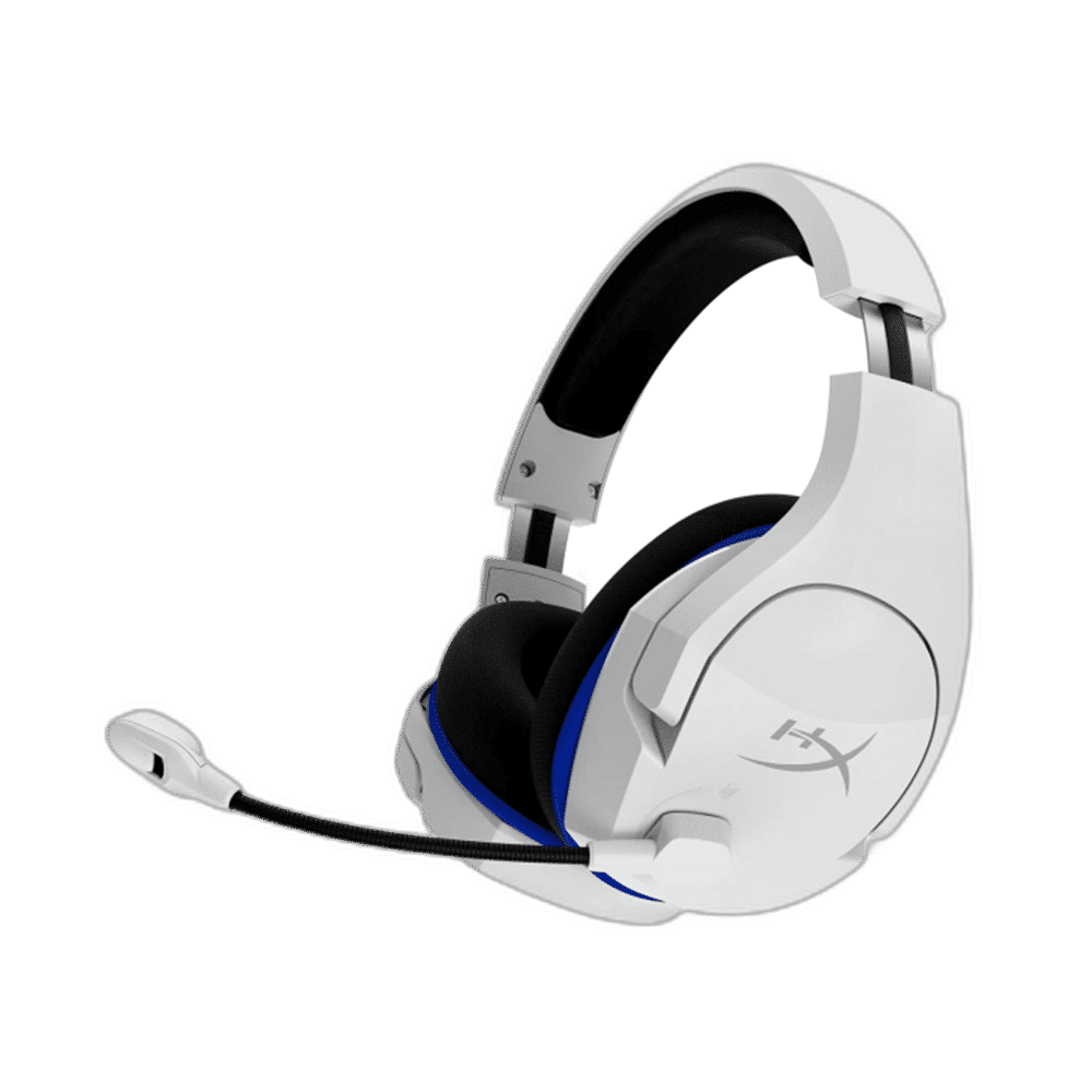 HyperX Cloud Stinger Core Wireless Headset, Noise-Cancelling Mic - White