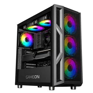 RTX 5060 Gaming PC – i5-14400F – SharX Razorfin Black