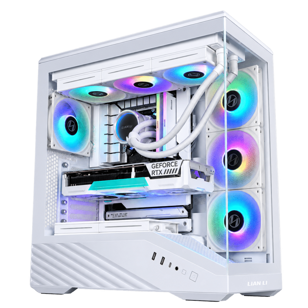 RTX 5060 Ti 16GB Gaming PC – i5-14600K – Lian Li Vector V100 White