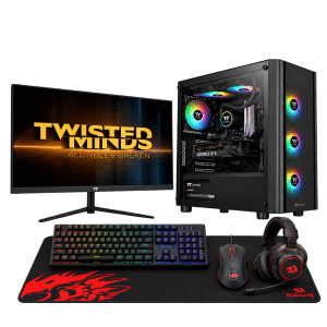 RTX 5060 Gaming PC – Ultra 5 225F – V250 TG Black + Monitor