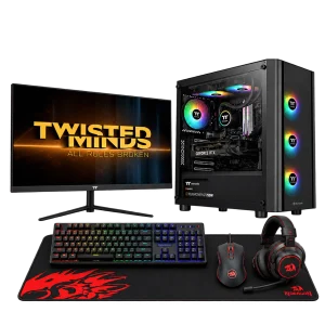 RTX 5060 Gaming PC – Ultra 5 225F – V250 TG Black + Monitor