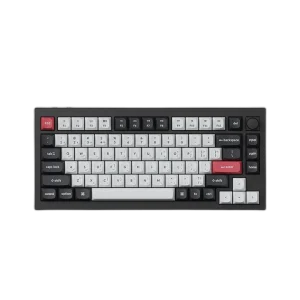 Keychron Q1 HE 75% RGB Backlight Wireless Keyboard, Carbon Black