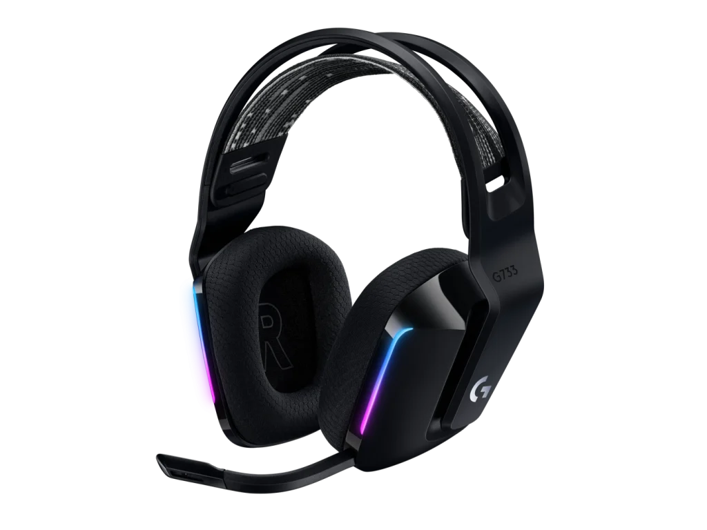 Logitech G733 LIGHTSPEED Wireless RGB Gaming Headset - Comfortable Fit