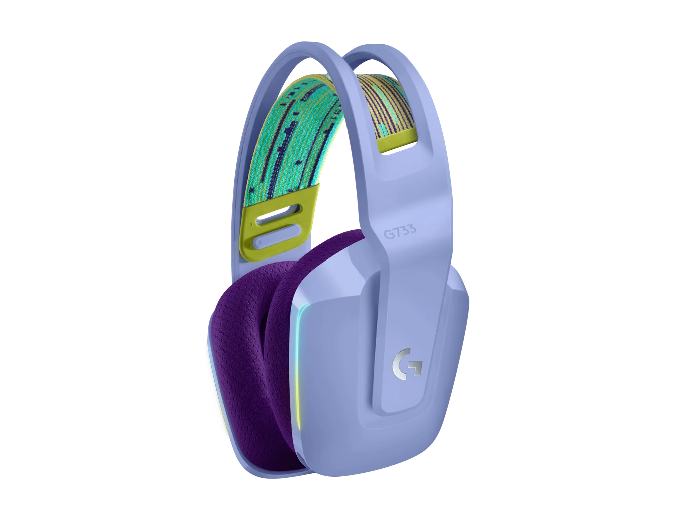 Logitech G733 LIGHTSPEED lilac headset