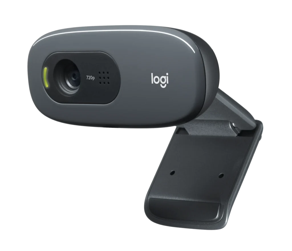 Logitech C270 HD Webcam with Light Correction