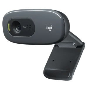 Logitech C270 HD Webcam with Light Correction