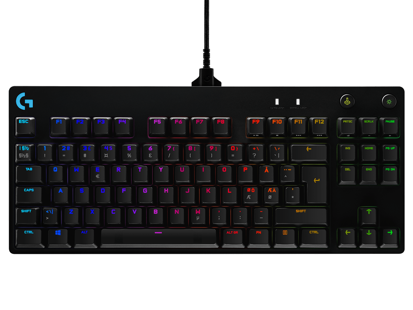 Logitech G PRO Tenkeyless Mechanical Keyboard, Black