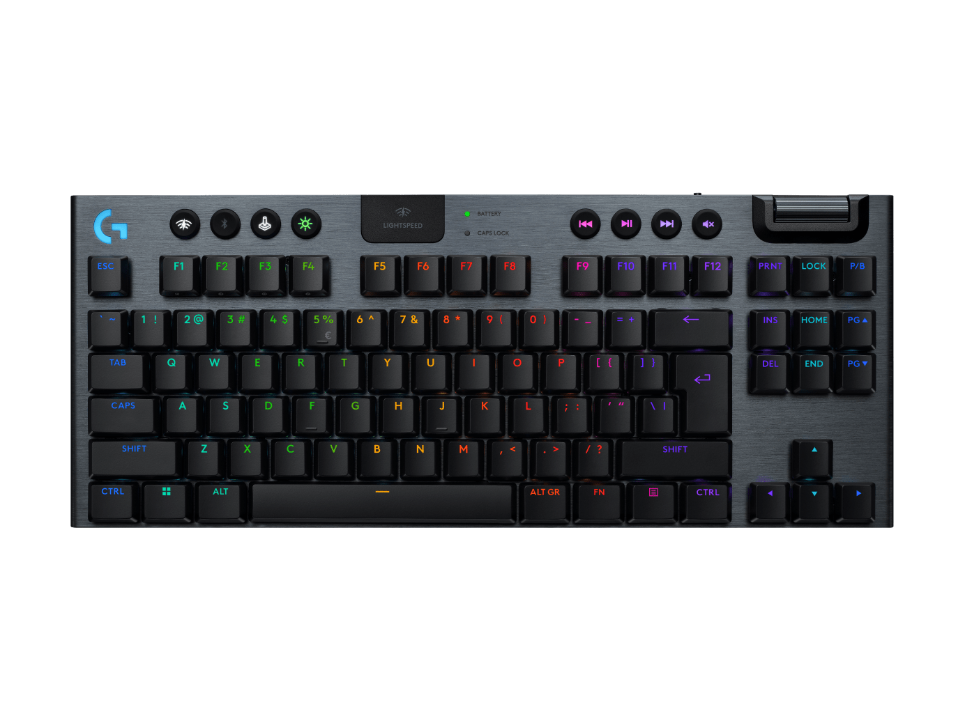 Logitech G915 X LIGHTSPEED TKL Wireless Gaming Keyboard, Black