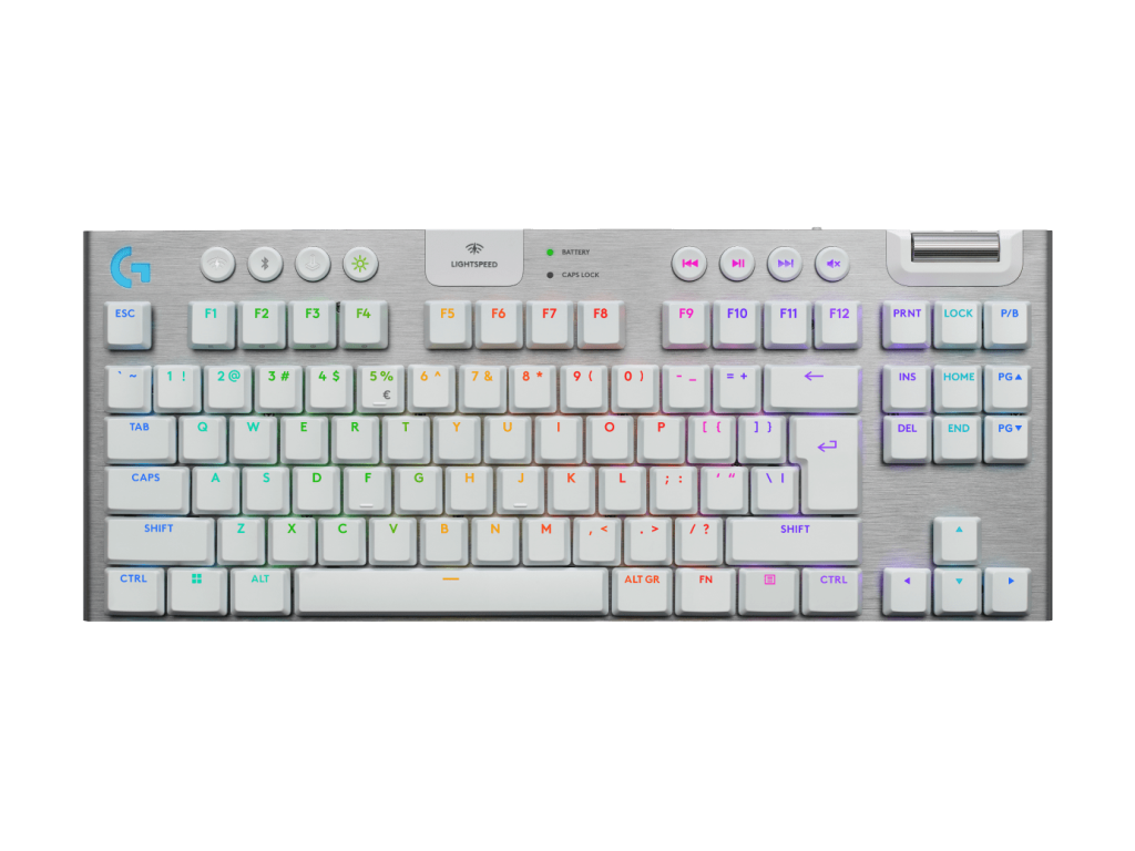 Logitech G915 X LIGHTSPEED TKL Wireless Gaming Keyboard, White